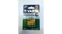 Аккумулятор VARTA LONGLIFE Ready 2 Use (предзаряженный), 1.2 В, 800 мАч, NiMH BL2, размер AAA, 2шт
